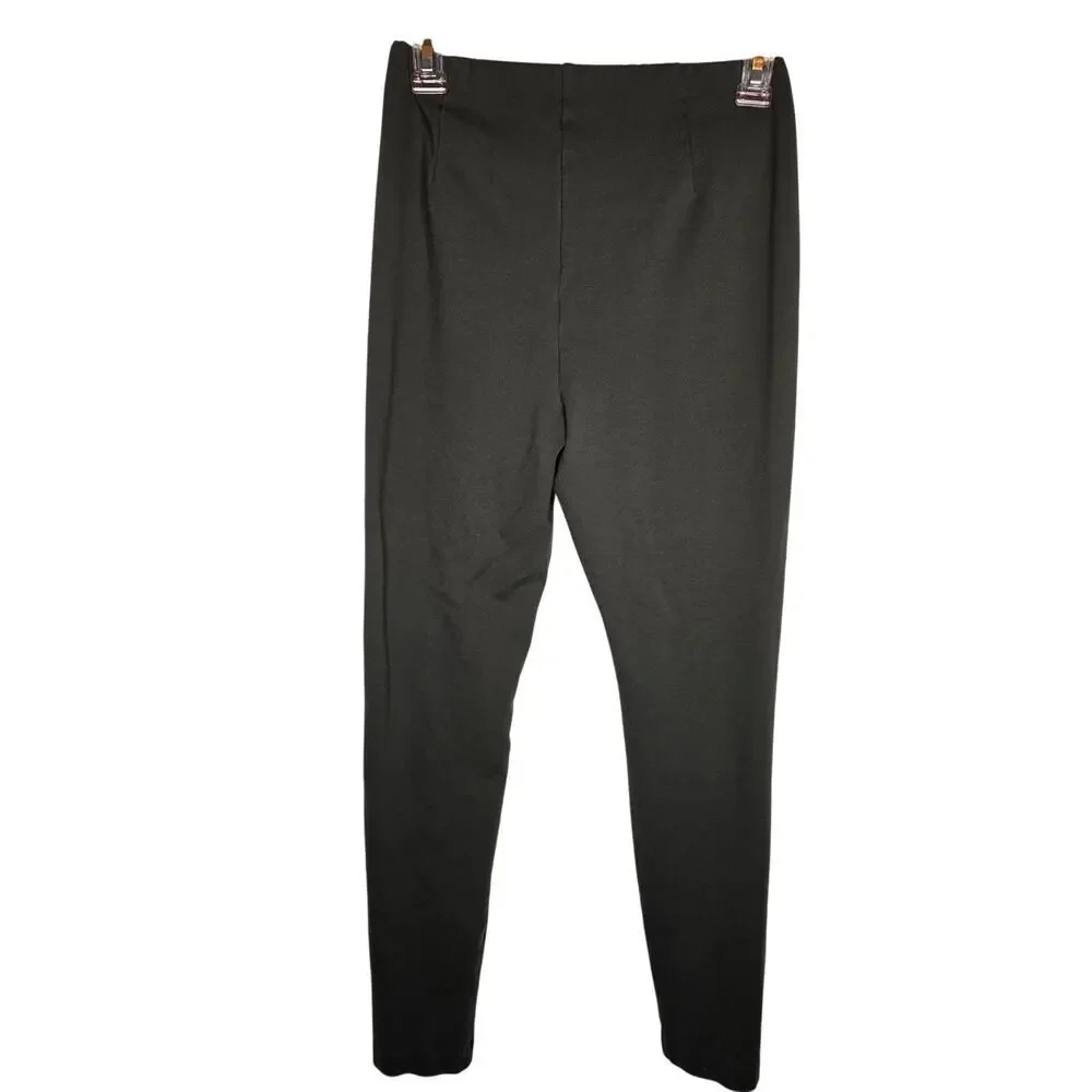 J JILL DARK GREEN GRAY LEGGINGS STRETCH PANTS EXCELLENT CONDITION
